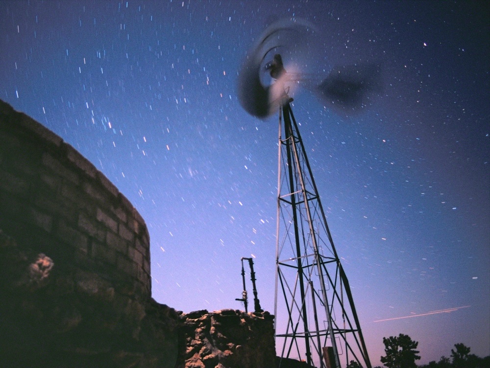 The Windmill's Never Still In the Desert